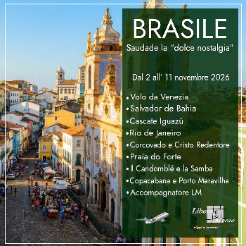 BRASILE: SALVADOR, CASCATE IGUAZU - RIO DE JANEIRO 